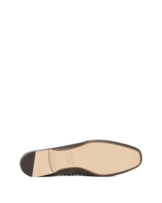 Giorgio Armani Gray Slip-On Suede Sneakers With Woven Embroidery