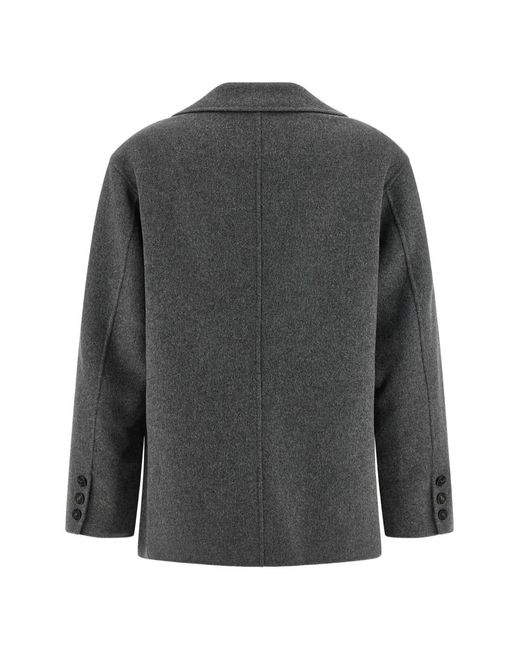Max Mara Black Smmelfi Button Single-Breasted Blazer