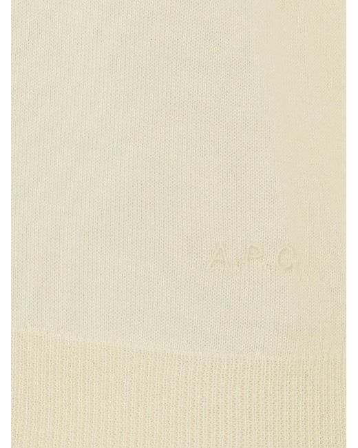 A.P.C. Wollen Vest in het White