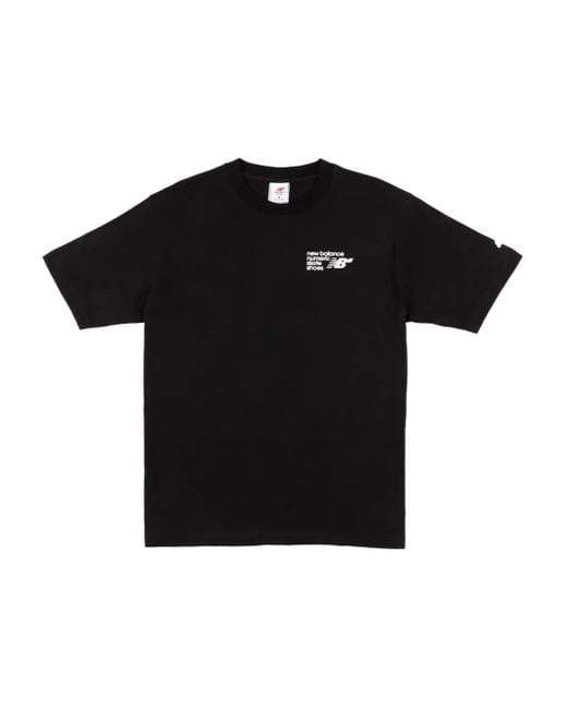 New Balance Black Numeric T-Shirt for men