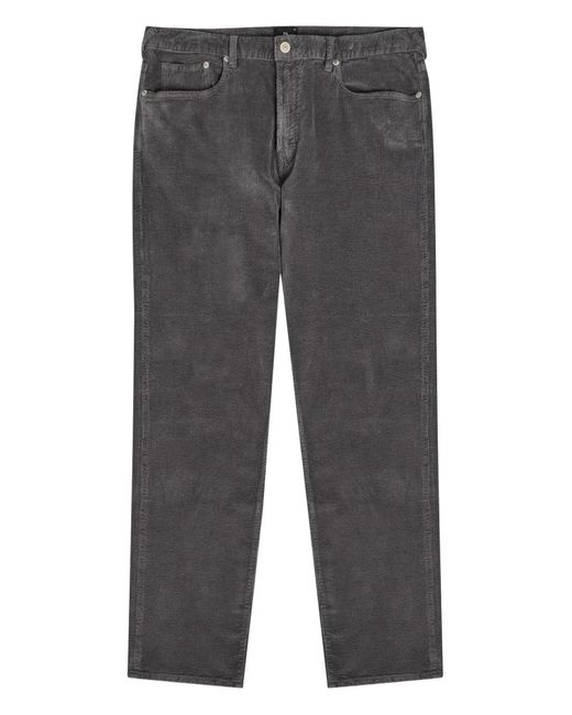 Paul Smith Gray Corduroy Trousers for men