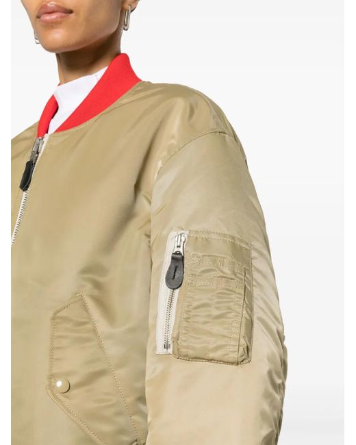 Undercover Natural X Fragment Design Reversible Bomber Jacket