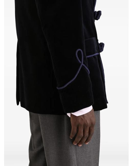 Dolce & Gabbana Black Double-Breasted Blazer for men