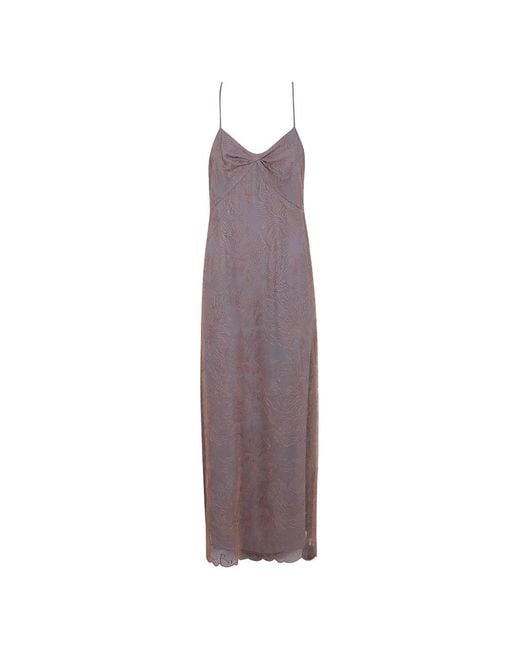 Emporio Armani Purple Dress