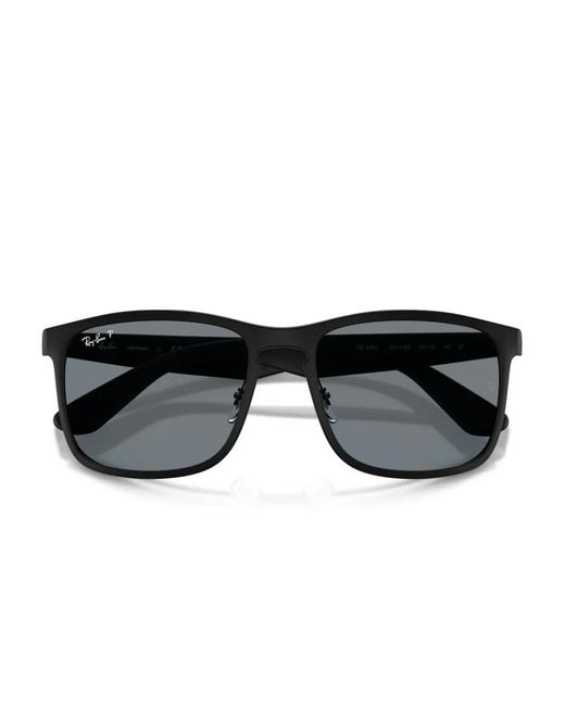 Ray-Ban Gray Square Sunglasses for men