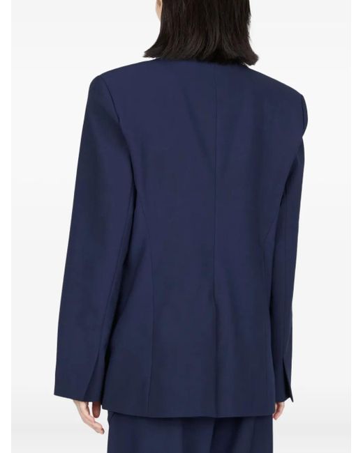 OTTOLINGER Signature Split Blazer Met Dubbele Rij Knopen in het Blue