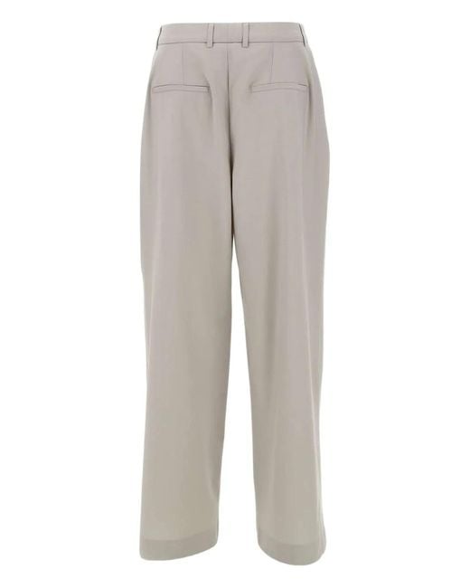 Remain Gray Pleated Trousers