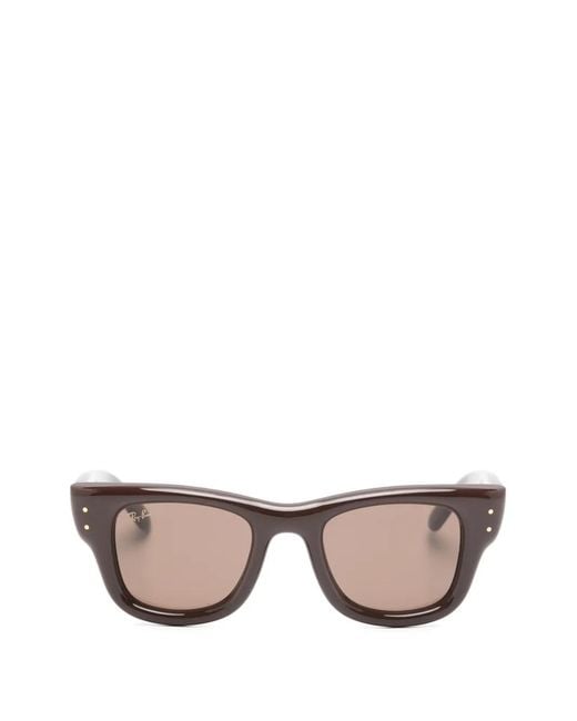 Ray-Ban Red Wayfarer Puffer Sunglasses