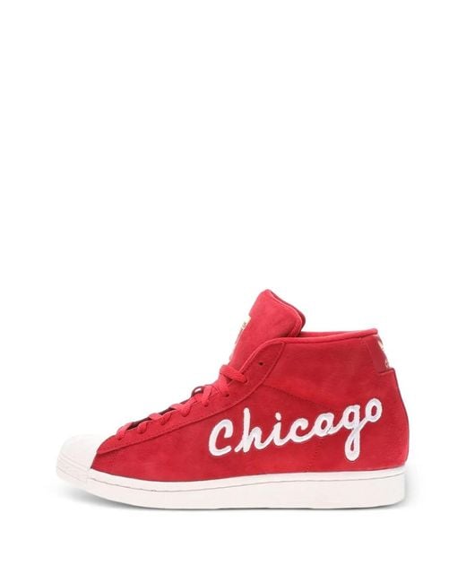 Adidas Red Pro Model Sneakers for men