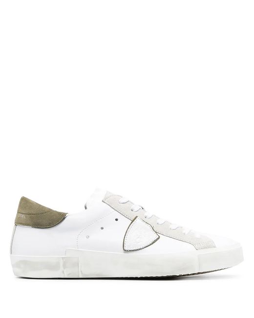 Philippe Model White Prsx Low-top Sneakers for men