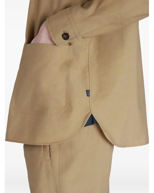 Slowear Natural Buttoned Pocket Shirt for men