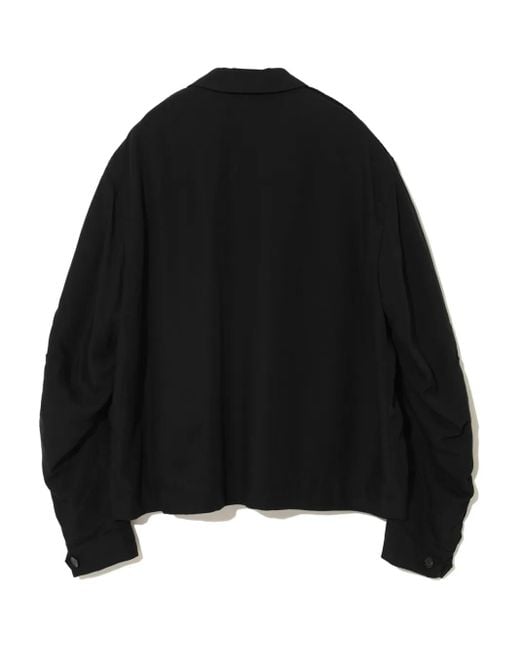 Undercover Black Printed Shirt Jacket for men