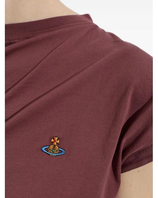 Vivienne Westwood Purple Hebo Top