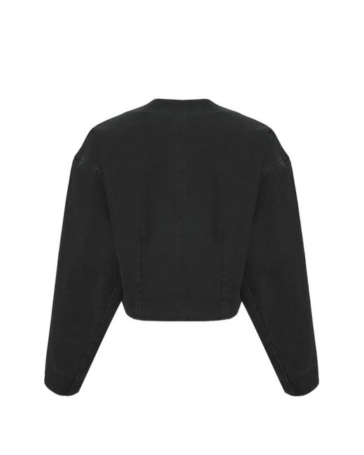 Occleus Black Rory Wrapped Jacket