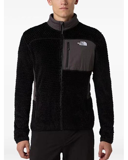 The North Face Black Zip Pocket Fleece Jacket for men