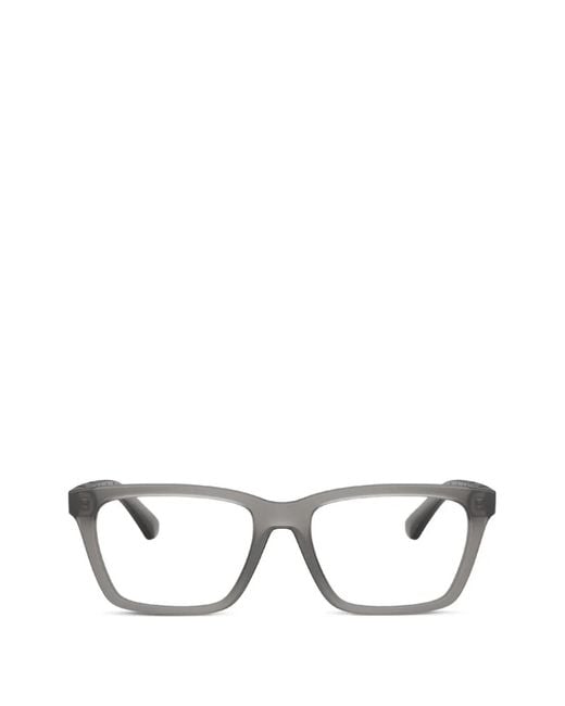 Burberry Brille Mit Eckigem Gestell in Gray für Herren