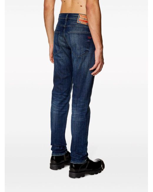 DIESEL Blue 2019 D-strukt 09h35 Slim-cut Jeans for men