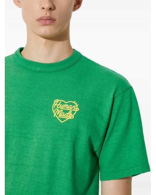 T-Shirt À Logo Imprimé Human Made pour homme en coloris Green
