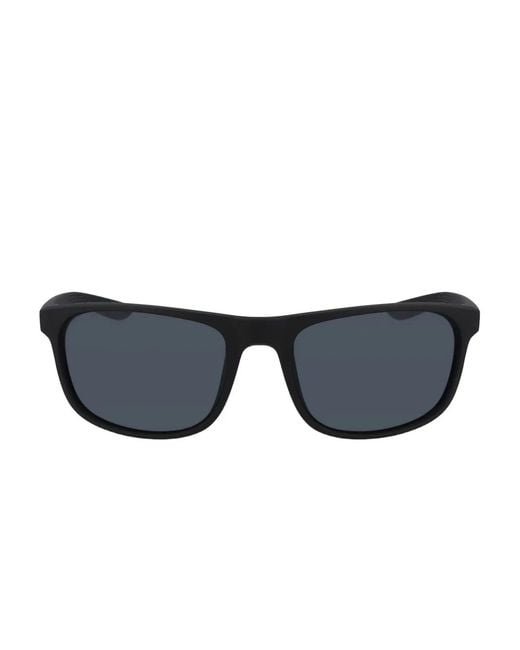 Nike Blue Endure Square-Frame Sunglasses
