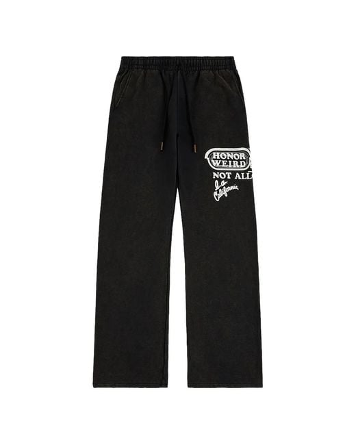 Honor The Gift Black Not Allowed Sweats Pants for men
