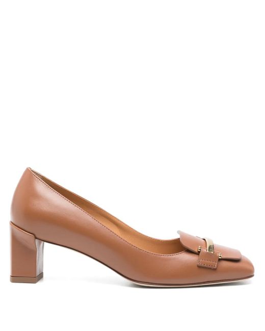 Escarpins En Cuir 50 Mm Tod's en coloris Brown