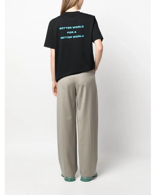 Botter Say BOTTER Slogan-Print Crew-Neck T-Shirt in Black | Lyst