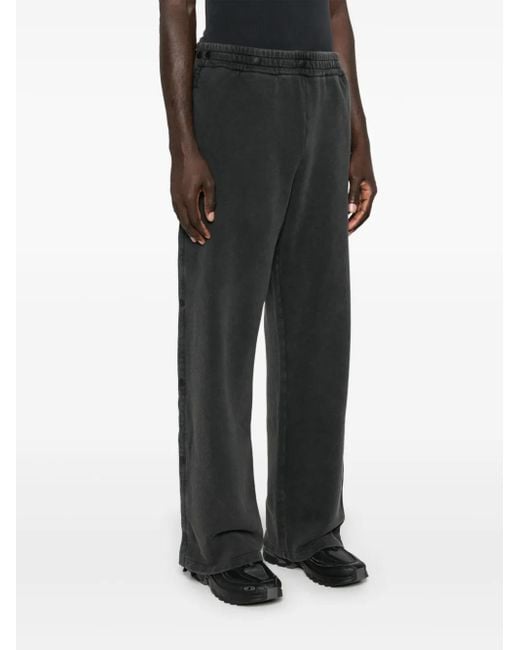 Y. Project Gray Layered Cotton Jersey Track Pants