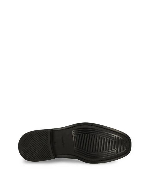メンズ Gant レザー ブーツ Black