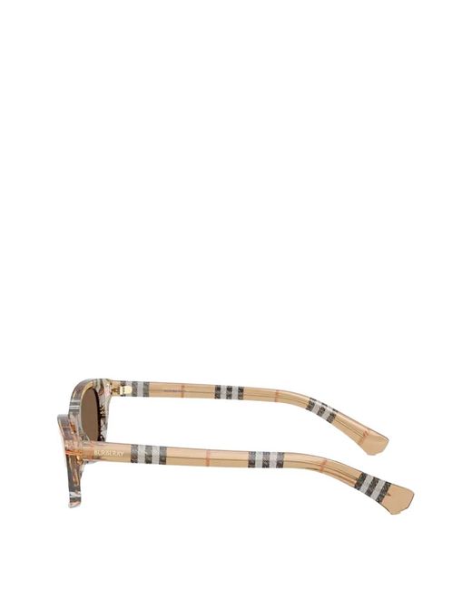 Burberry Natural Checked Sunglasses