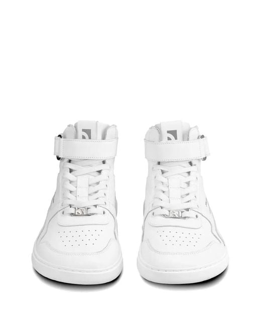 Barebarics White Zing High-Top Sneakers