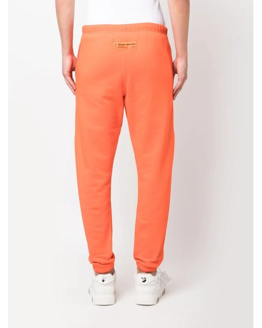 Heron Preston Orange Pantalon De Jogging Fuselé À Imprimé Hpny for men
