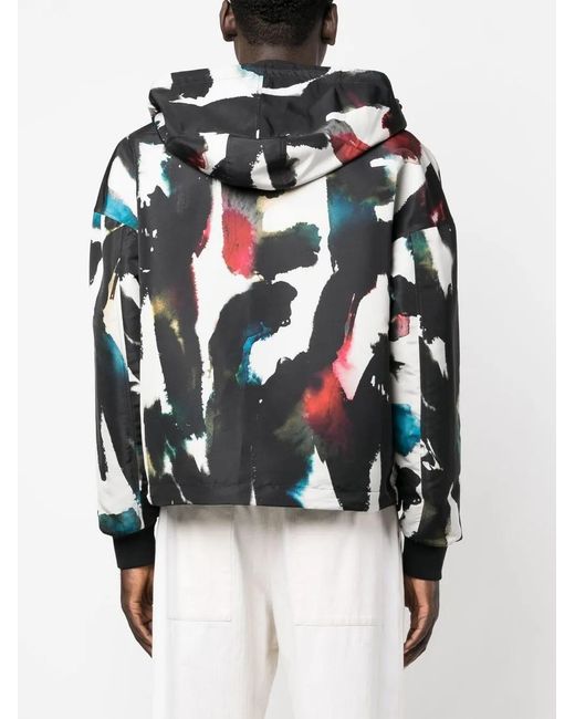 McQueen Black Windbreaker Jacket for men