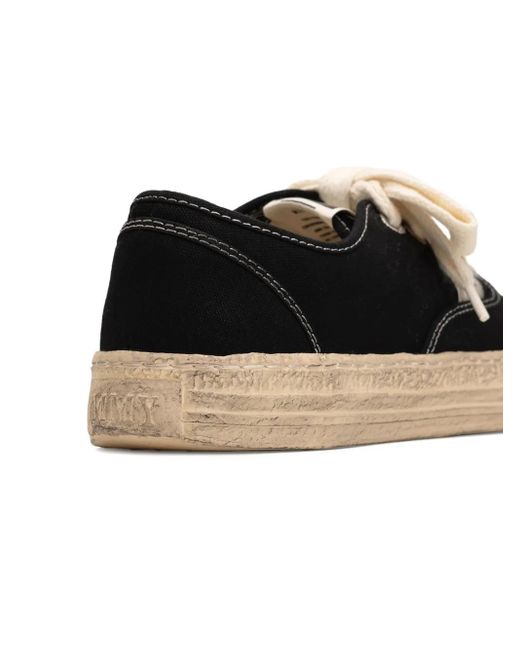 General Scale. Black Kiefer Canvas Sneakers for men