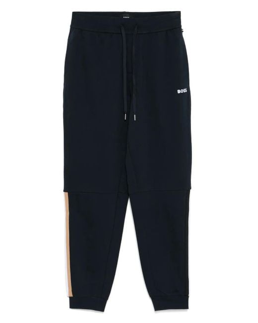 Boss Blue Iconic Track Pants for men