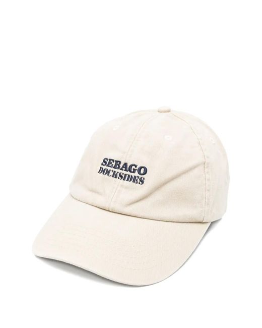 Sebago Natural Connor Docksides Embroidered Cap