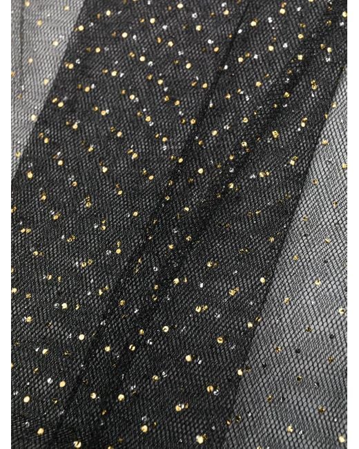Maison Close Gray Micro Dot Socks