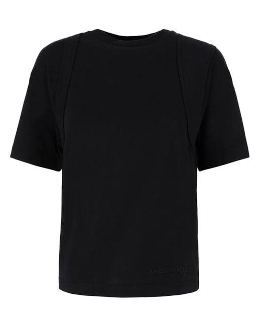 Alexander McQueen ロゴ Tシャツ Black