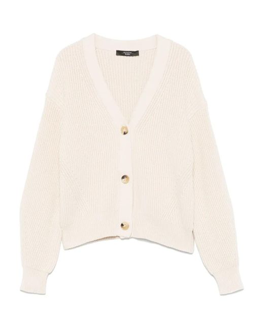 Weekend by Maxmara Nirvana カーディガン Natural