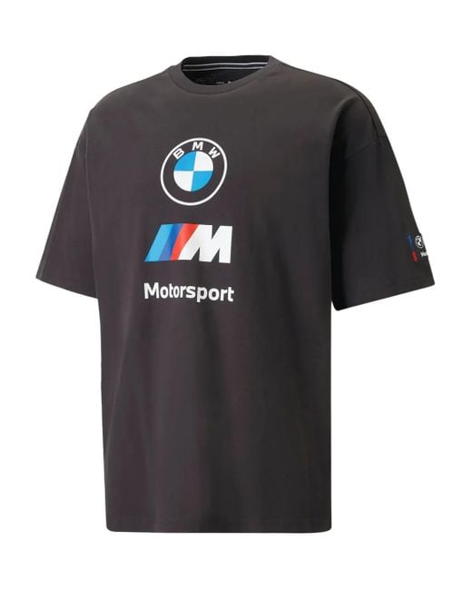PUMA X BMW Motorsport SDS T-Shirt mit Logo-Print in Black für Herren