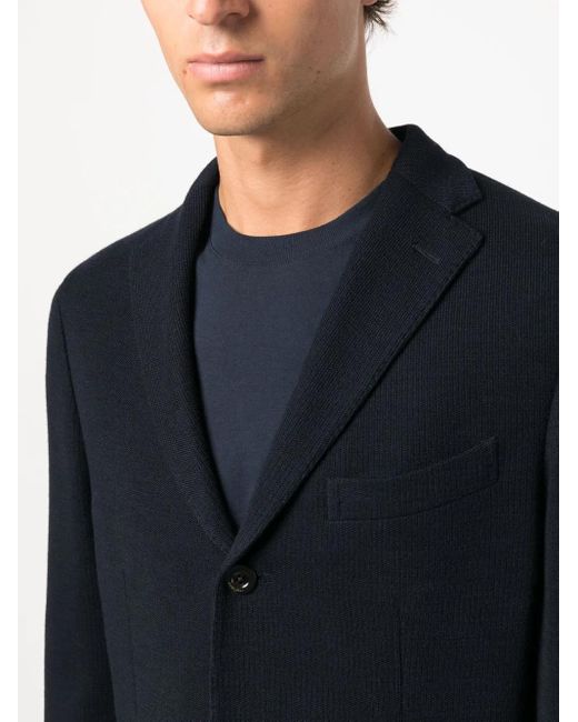 Boglioli Blue Jacket for men