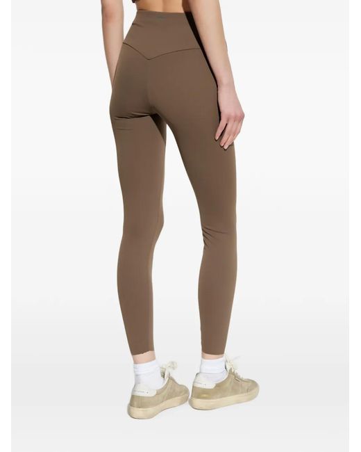 Rethinkit Studios Natural Logo-Patch Leggings