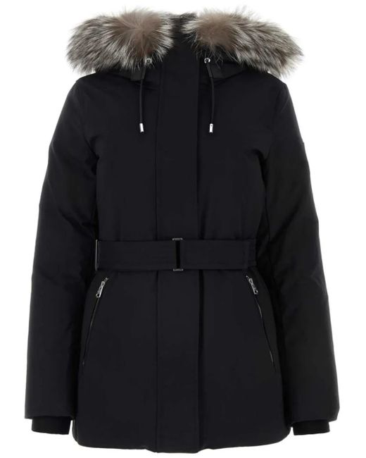 Mackage Black Jeni Daunenjacke Mit Gürtel
