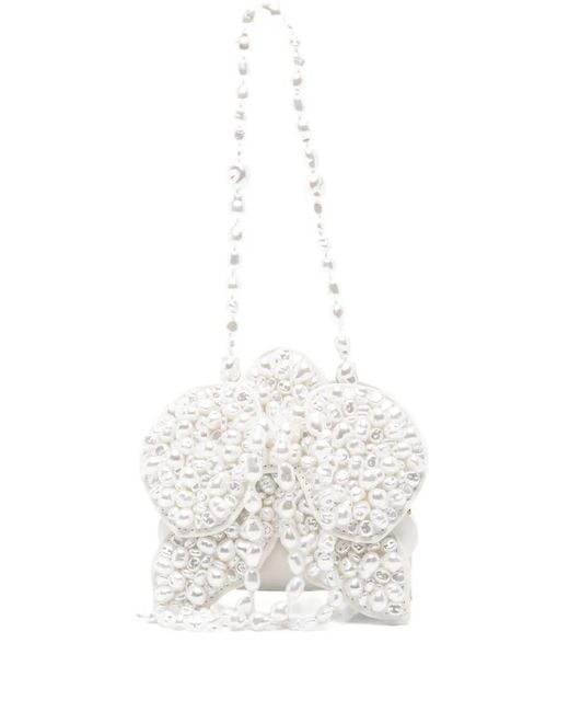 Cult Gaia White Giulia Tote Bag