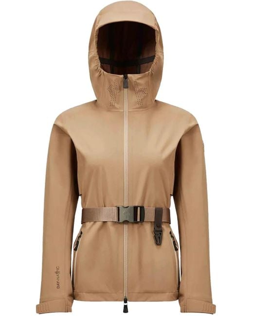 Moncler Fex フーデッド ジャケット Natural