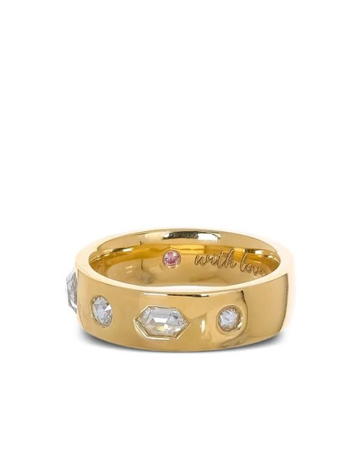 Nimo With Love Metallic 18Kt Gelbgoldring Mit Diamanten