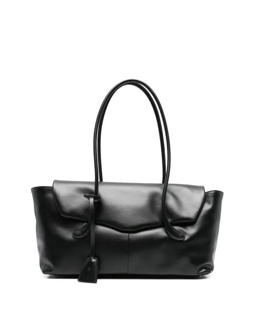 Low Classic Black Mini Haricot Tote Bag