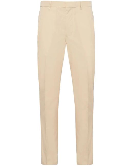 Prada Natural Cotton Pants for men