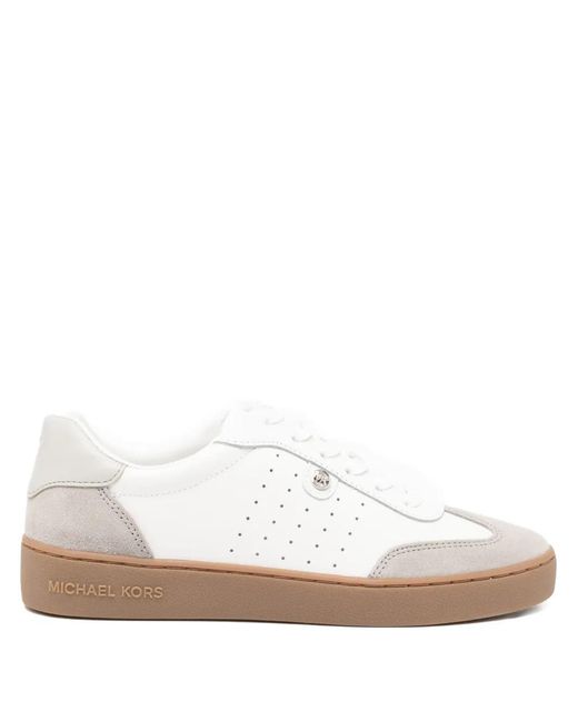 Michael Kors White Scotty Sneakers