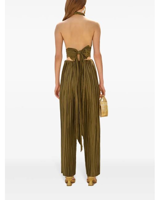 Cult Gaia Green Stacie Trousers