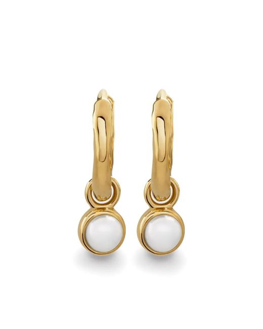 Aros Siren mini Monica Vinader de color Metallic